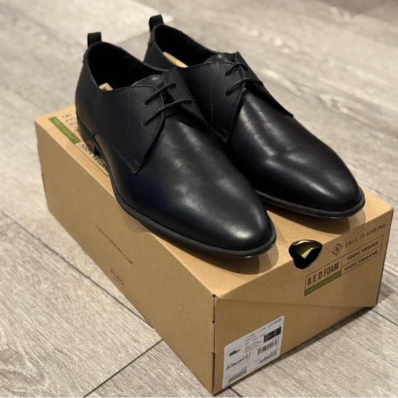Call It Spring Other - Call It Spring Men's Vegan Black Oxfordsw